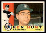1960 Topps Baseball #522 Ken Hunt Yankees EX-MT 542701