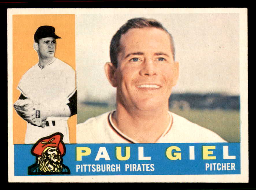 1960 Topps Baseball #526 Paul Giel Pirates EX-MT 542703