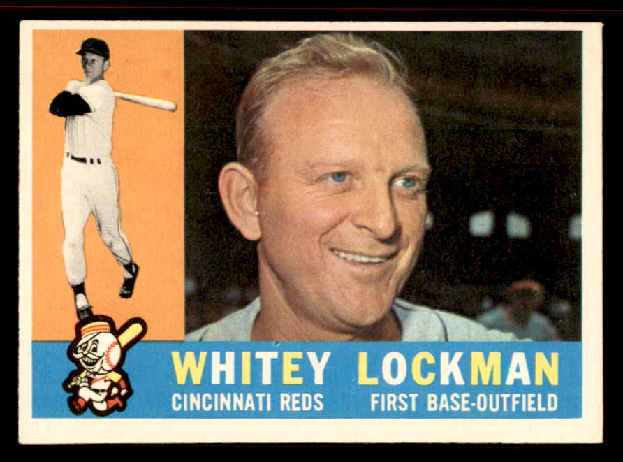 1960 Topps Baseball #535 Whitey Lockman Reds EX-MT 542706