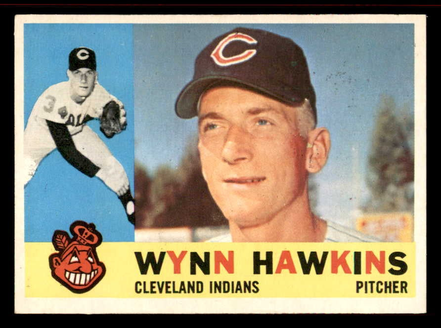 1960 Topps Baseball #536 Wynn Hawkins Indians EX-MT 542707