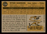 1960 Topps Baseball #536 Wynn Hawkins Indians EX-MT 542707