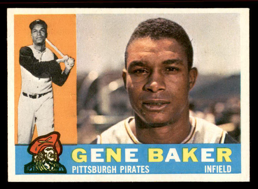 1960 Topps Baseball #539 Gene Baker Pirates EX-MT 542708