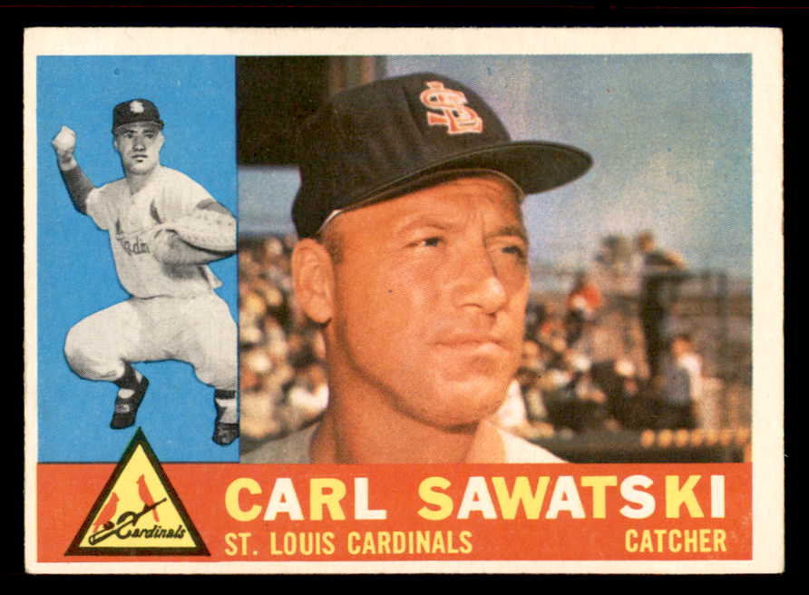 1960 Topps Baseball #545 Carl Sawatski Cardinals EX-MT 542712