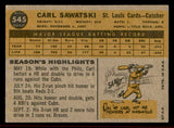 1960 Topps Baseball #545 Carl Sawatski Cardinals EX-MT 542712