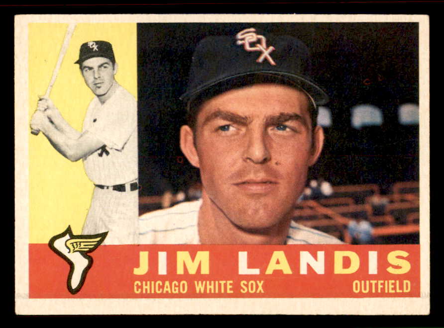 1960 Topps Baseball #550 Jim Landis White Sox EX-MT 542714
