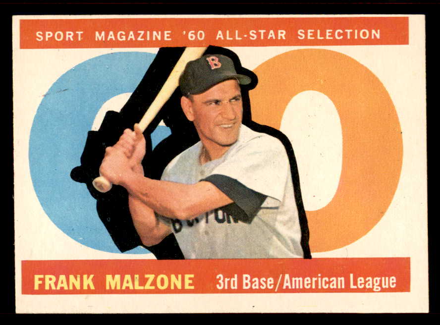 1960 Topps Baseball #557 Frank Malzone A.S. Red Sox EX-MT 542715