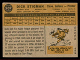 1960 Topps Baseball #507 Dick Stigman Indians VG-EX/EX 542719