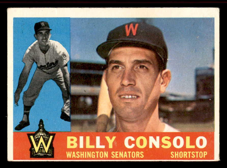 1960 Topps Baseball #508 Billy Consolo Senators VG-EX/EX 542720