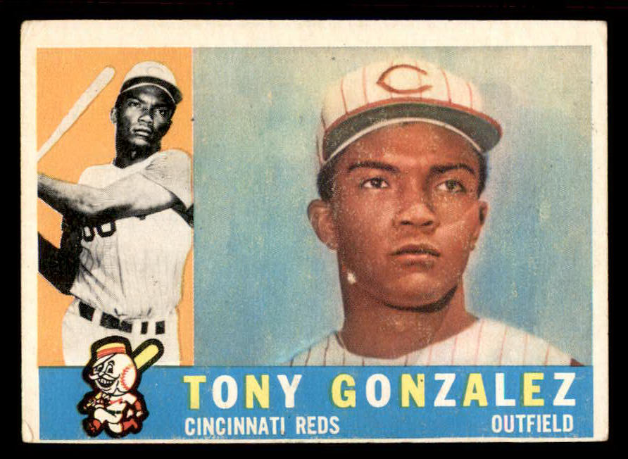 1960 Topps Baseball #518 Tony Gonzalez Reds VG-EX/EX 542727