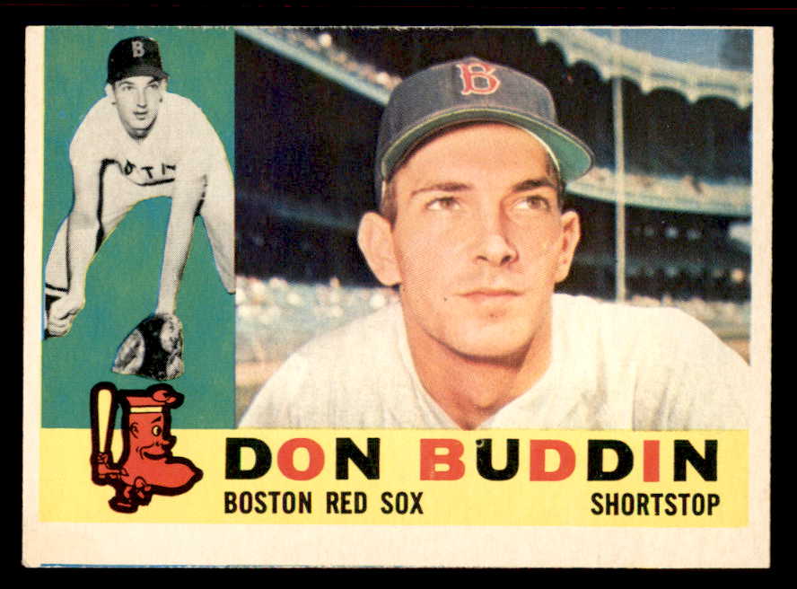 1960 Topps Baseball #520 Don Buddin Red Sox VG-EX/EX 542728