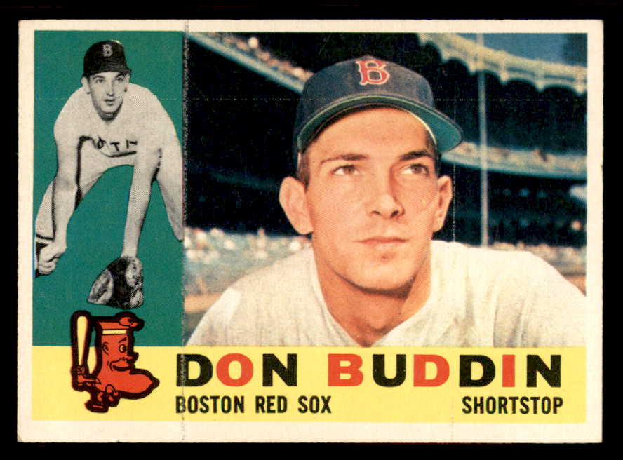 1960 Topps Baseball #520 Don Buddin Red Sox VG-EX 542736