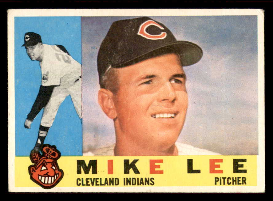 1960 Topps Baseball #521 Mike Lee Indians VG-EX 542737