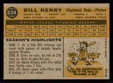 1960 Topps Baseball #524 Bill Henry Reds VG-EX 542738