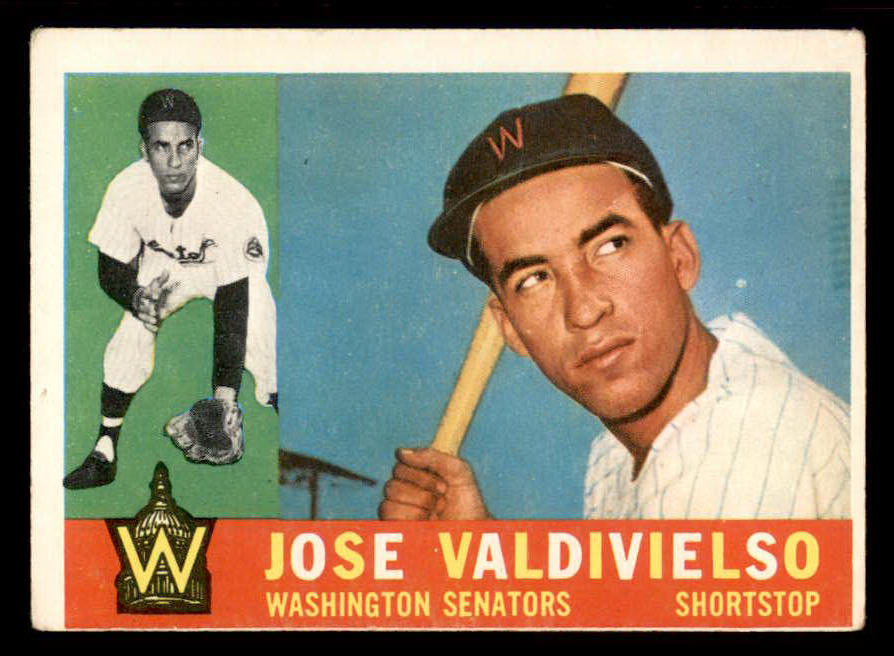 1960 Topps Baseball #527 Jose Valdivielso Senators VG-EX 542740