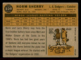1960 Topps Baseball #529 Norm Sherry Dodgers VG-EX 542741