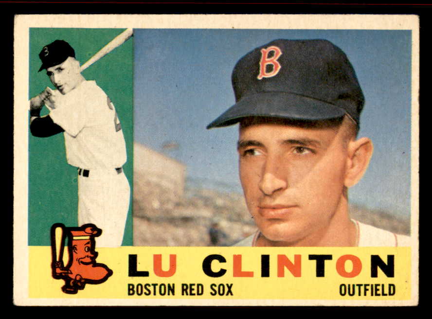 1960 Topps Baseball #533 Lou Clinton Red Sox VG-EX 542747