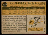 1960 Topps Baseball #533 Lou Clinton Red Sox VG-EX 542747