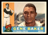 1960 Topps Baseball #539 Gene Baker Pirates VG-EX 542750