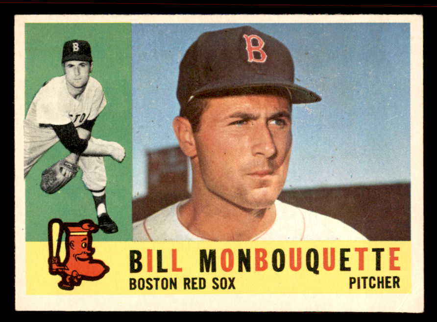1960 Topps Baseball #544 Bill Monbouquette Red Sox VG-EX 542755