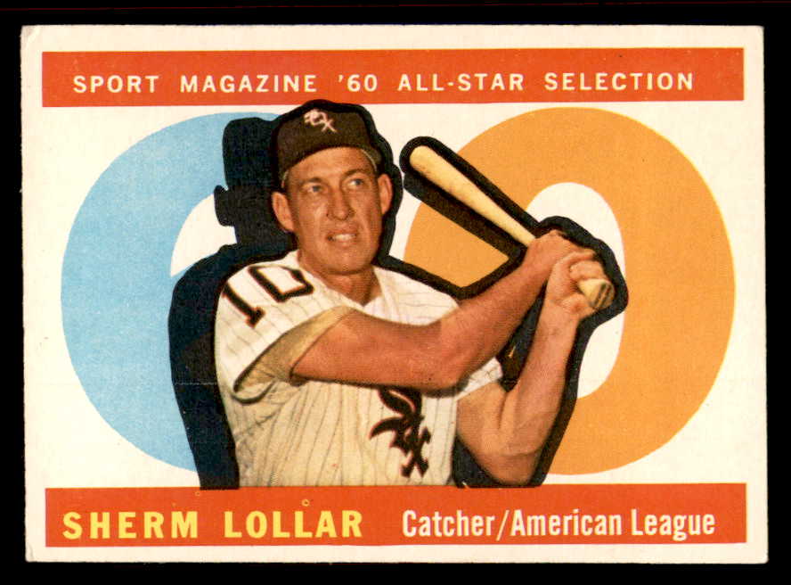 1960 Topps Baseball #567 Sherm Lollar A.S. White Sox VG-EX 542762