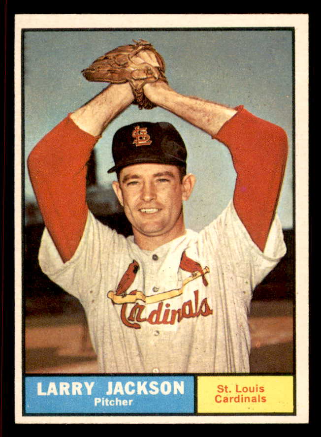 1961 Topps Baseball #535 Larry Jackson Cardinals NR-MT 542765