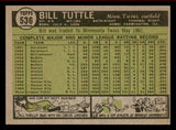 1961 Topps Baseball #536 Bill Tuttle Twins NR-MT 542766