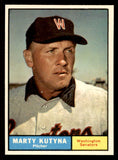 1961 Topps Baseball #546 Marty Kutyna Senators NR-MT 542771