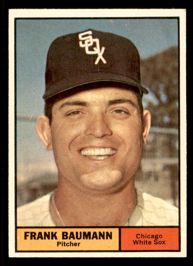 1961 Topps Baseball #550 Frank Baumann White Sox NR-MT 542773