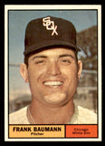 1961 Topps Baseball #550 Frank Baumann White Sox NR-MT 542773
