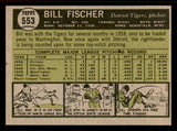 1961 Topps Baseball #553 Bill Fischer Tigers NR-MT 542776