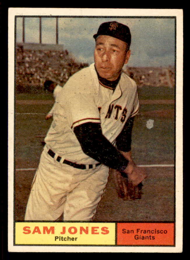 1961 Topps Baseball #555 Sam Jones Giants NR-MT 542777