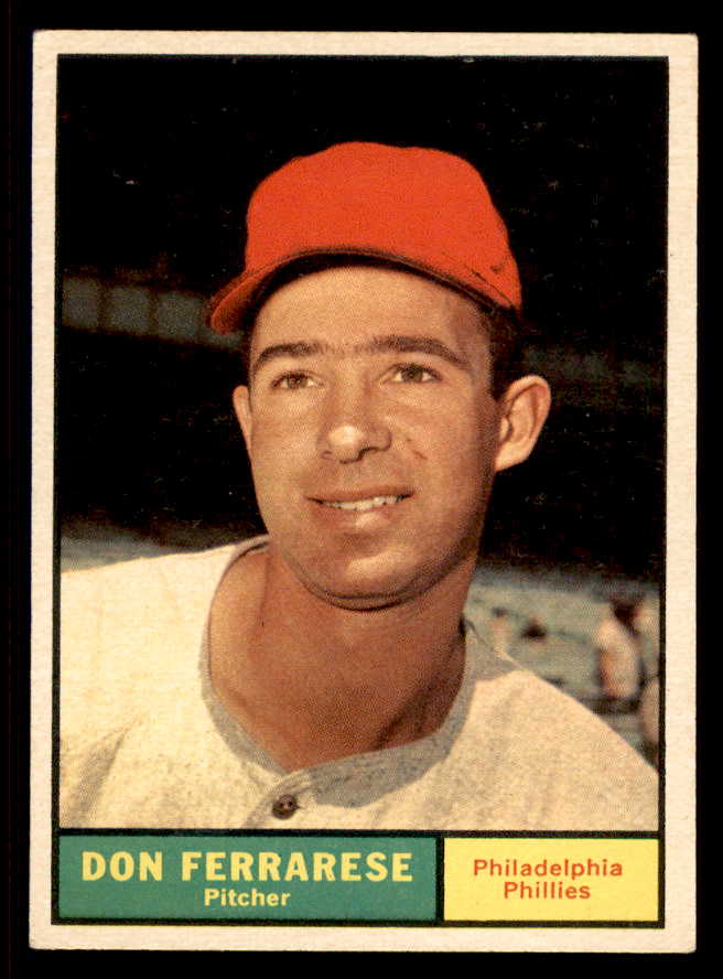 1961 Topps Baseball #558 Don Ferrarese Phillies NR-MT 542779