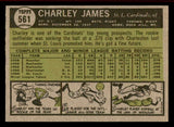 1961 Topps Baseball #561 Charley James Cardinals NR-MT 542780