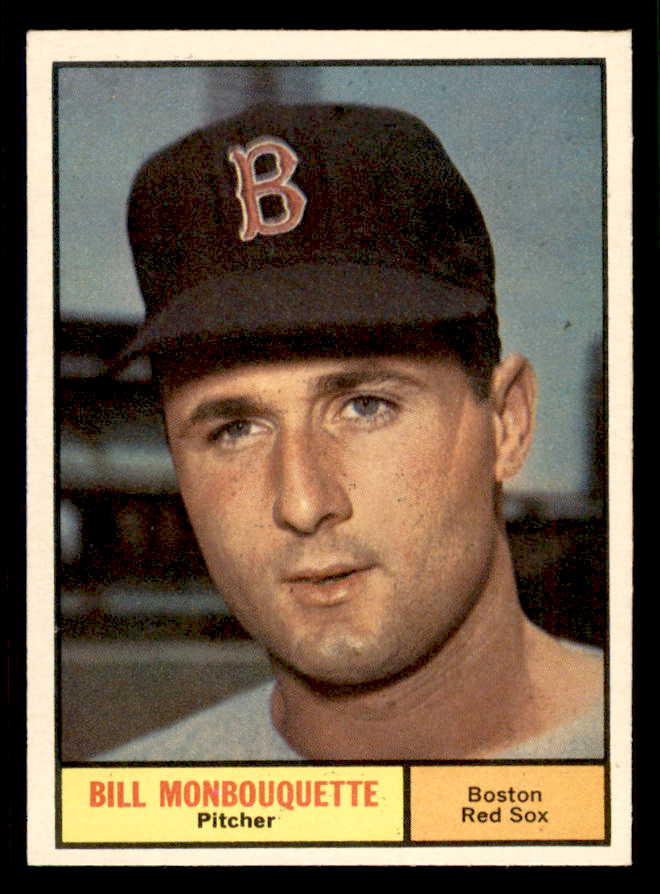 1961 Topps Baseball #562 Bill Monbouquette Red Sox NR-MT 542781