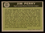 1961 Topps Baseball #584 Jim Perry A.S. Indians NR-MT 542787