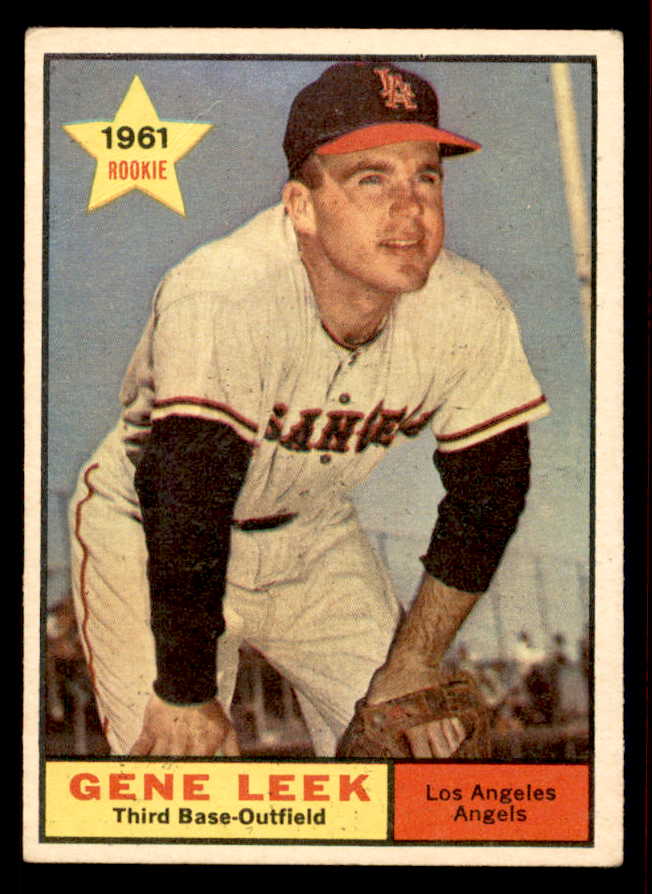 1961 Topps Baseball #527 Gene Leek Angels VG-EX 542791