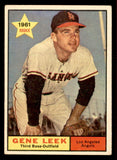 1961 Topps Baseball #527 Gene Leek Angels VG-EX 542791