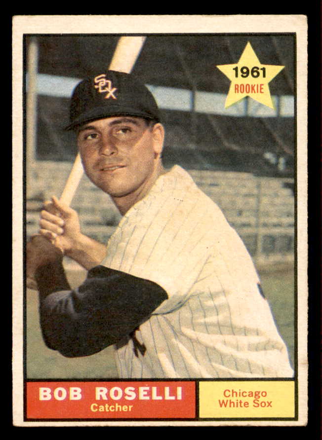 1961 Topps Baseball #529 Bob Roselli White Sox VG-EX 542792