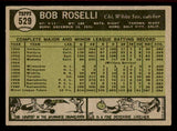 1961 Topps Baseball #529 Bob Roselli White Sox VG-EX 542792