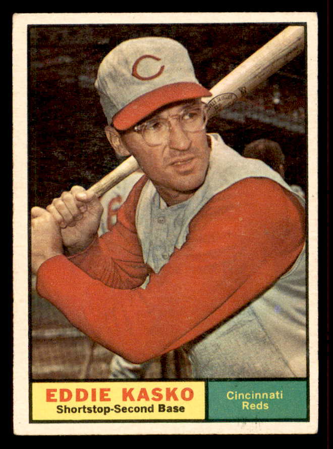1961 Topps Baseball #534 Eddie Kasko Reds VG-EX 542794