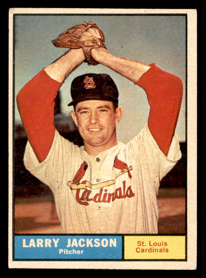 1961 Topps Baseball #535 Larry Jackson Cardinals VG-EX 542795