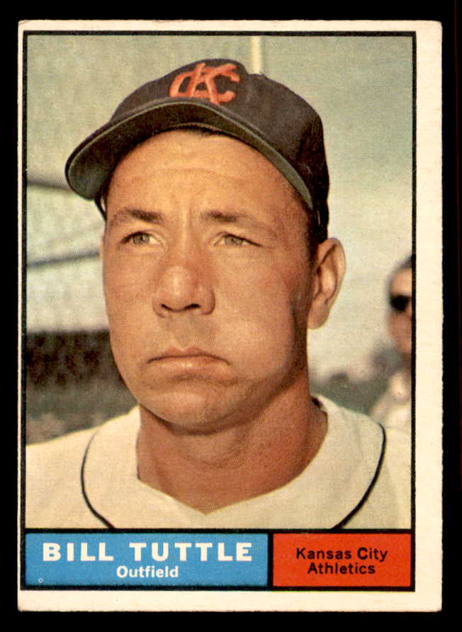 1961 Topps Baseball #536 Bill Tuttle Twins VG-EX 542796