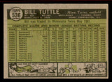 1961 Topps Baseball #536 Bill Tuttle Twins VG-EX 542796