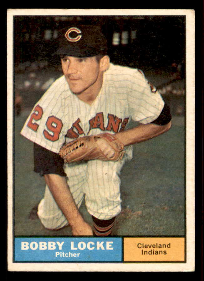 1961 Topps Baseball #537 Bobby Locke Indians VG-EX 542797