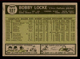 1961 Topps Baseball #537 Bobby Locke Indians VG-EX 542797