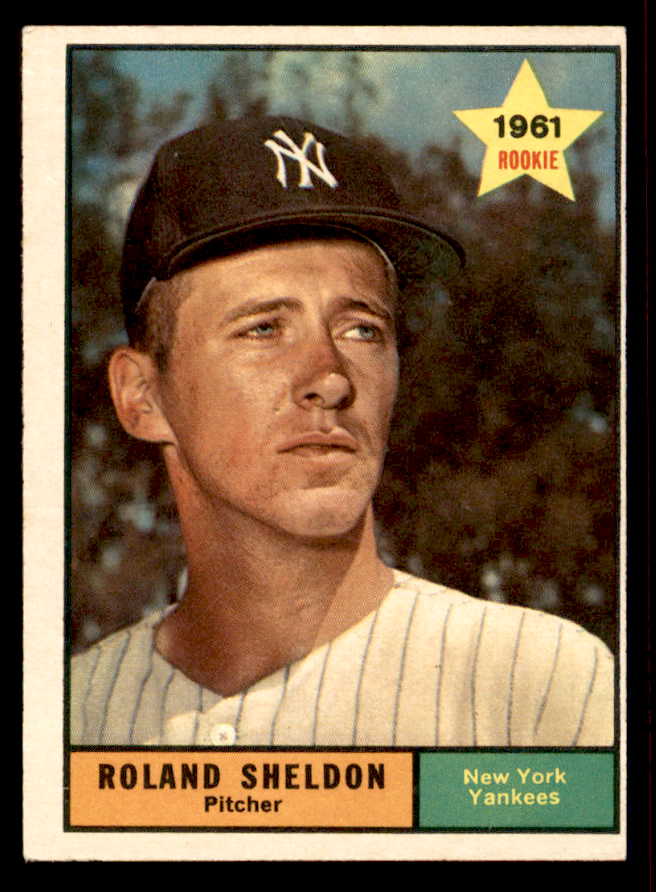 1961 Topps Baseball #541 Roland Sheldon Yankees VG-EX 542798