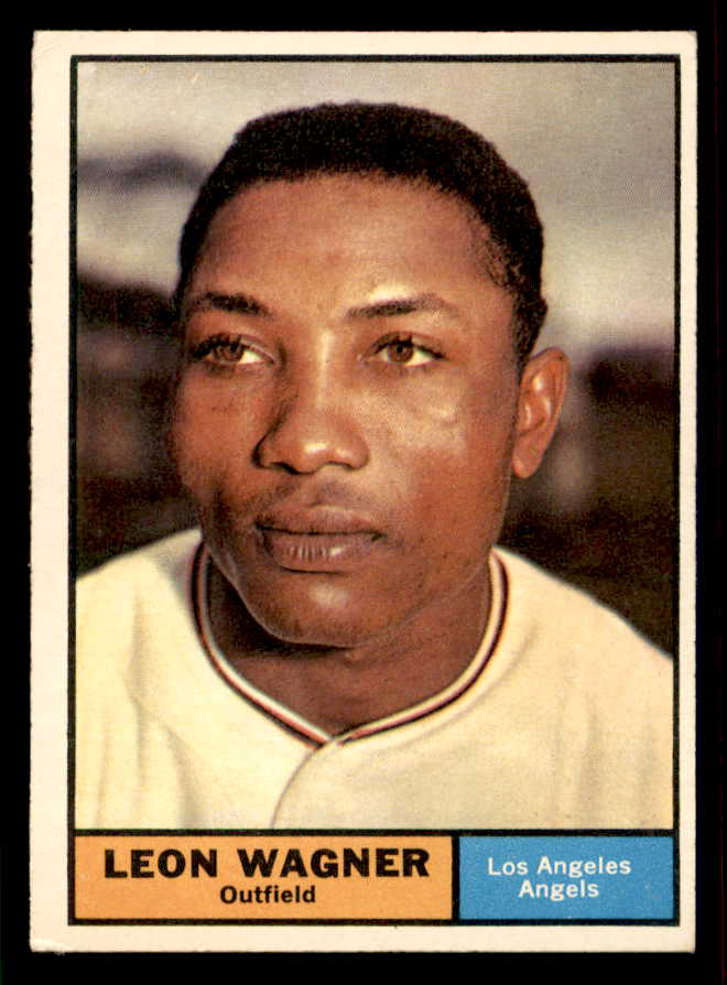 1961 Topps Baseball #547 Leon Wagner Angels VG-EX 542799