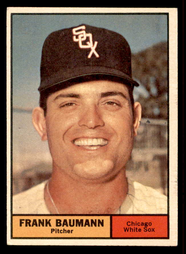 1961 Topps Baseball #550 Frank Baumann White Sox VG-EX 542801