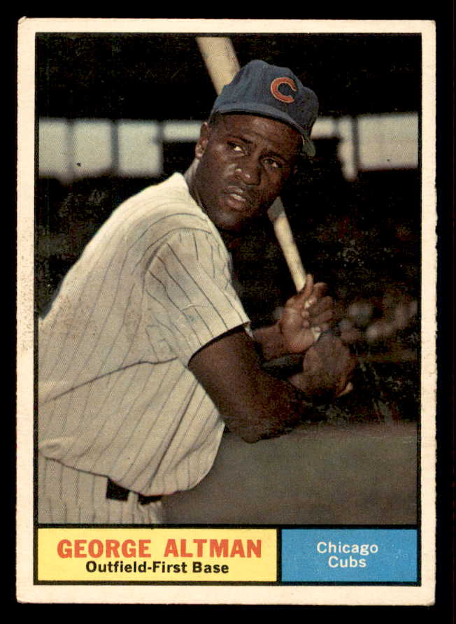1961 Topps Baseball #551 George Altman Cubs VG-EX 542802