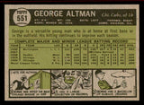 1961 Topps Baseball #551 George Altman Cubs VG-EX 542803